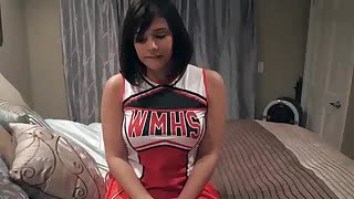 Mischievous Teenage Cheerleader